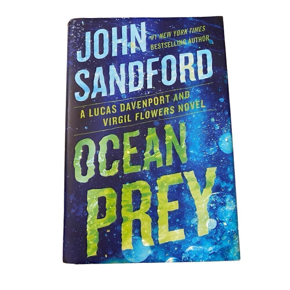 Ocean Prey By John Sandford Hardcover Book Novel
